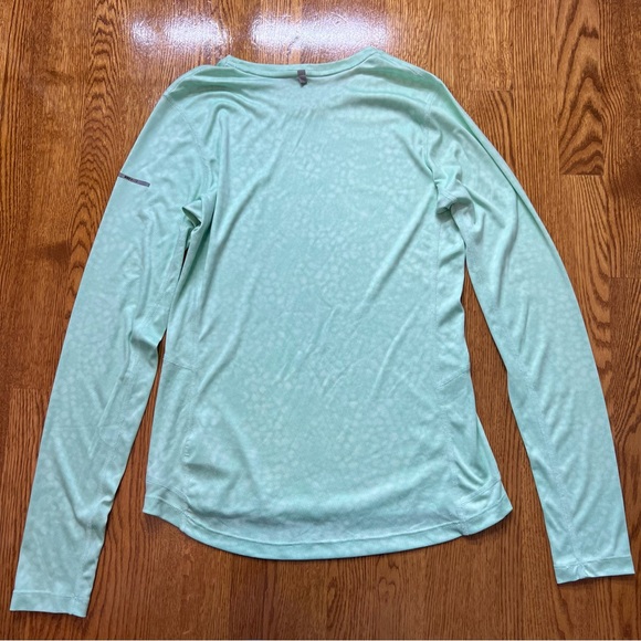 Nike Running Mint Longsleeve T Shirt - Picture 2 of 12